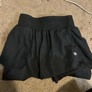 Black Women's Athletic Shorts